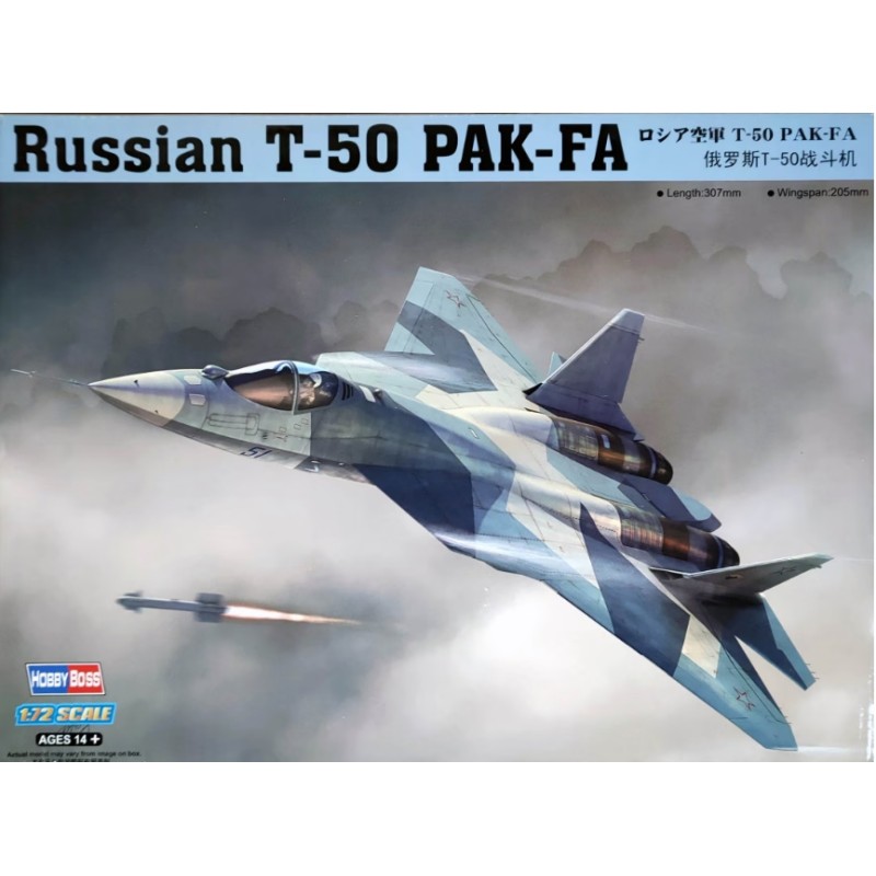 Hobby Boss 1/72 Russian T-50 PAK-FA