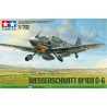 Maqueta 1/72 Messerschmitt Bf109 G-6 de Tamiya en escala 1/72