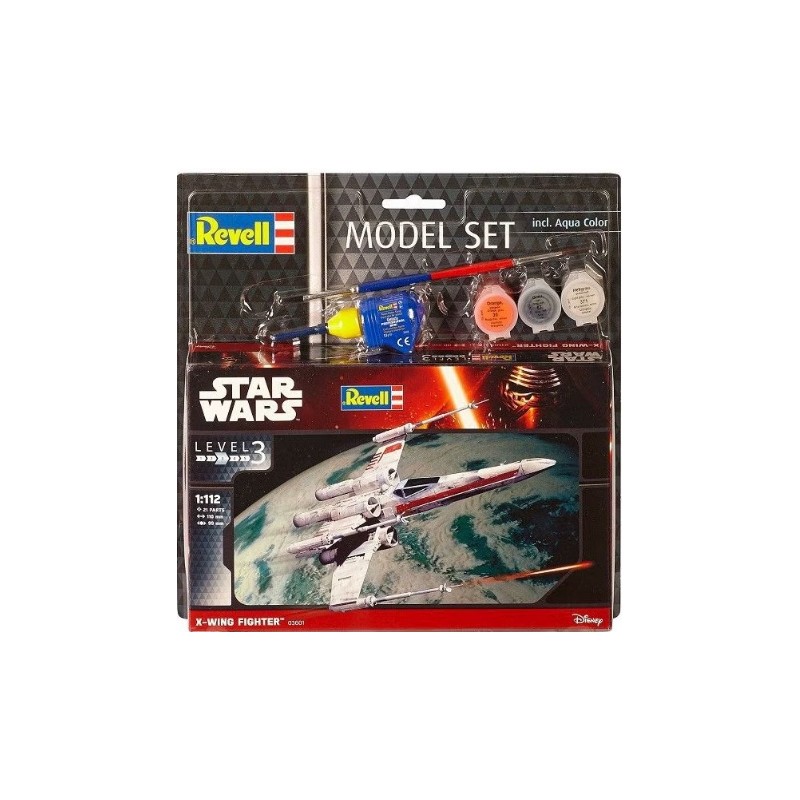 Maqueta 1/112 X-Wing Fighter Model Set de Revell - Robotines