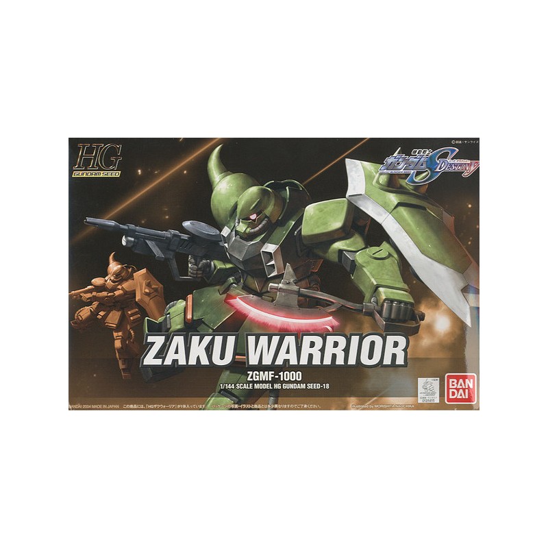 Bandai  1/144 HG Zaku Warrior Gundam model kit