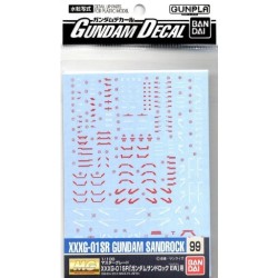 Bandai GD99 MG Gundam Sandrock EW Decal - Robotines