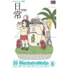 Hasegawa 1/20 20 MechatroWeGo No.06 Nichijou Collaboration Warm + Nano Shinonome