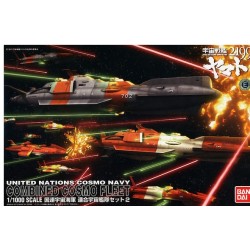 Bandai 1/1000 UNITED NATIONS COSMO NAVY COMBINED COSMO FLEET SET 2