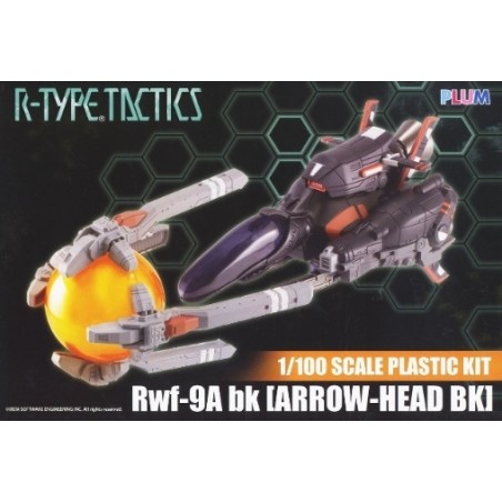 P.M Office A 1/100 R-TYPE TACTICS: RWF-9ABK (ARROW HEAD BK) model kit