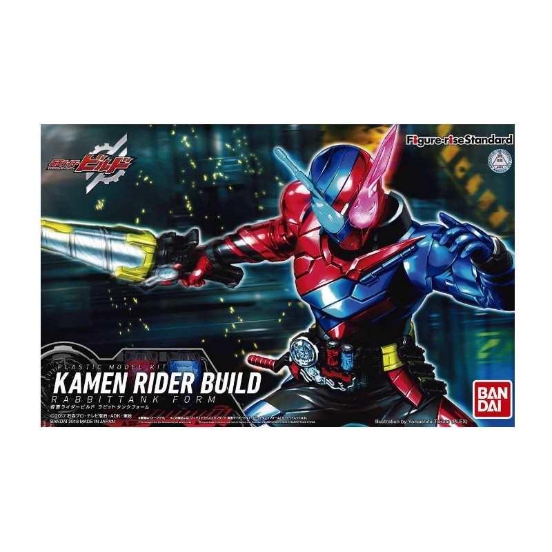 Bandai FIGURE-RISE STANDARD KAMEN RIDER BUILD RABBIT TANK FORM