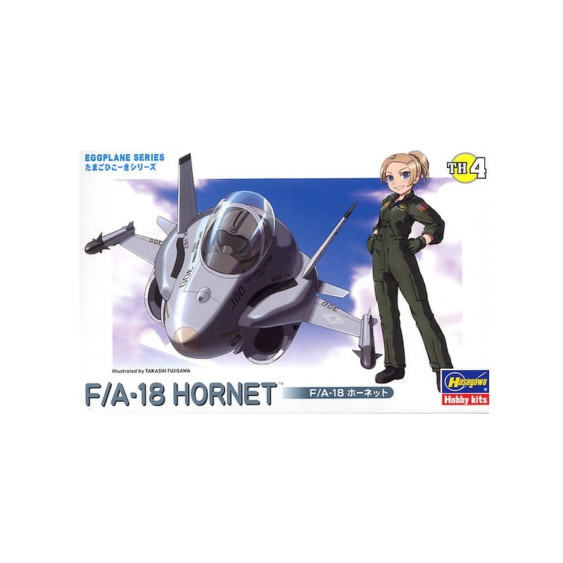 Hasegawa Model Kit Eggplane F/A-18 Hornet