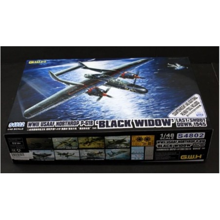 Great Wall Hobby 1/48 WWII USAAF P-61B Black Widow Last Shot Down 1945