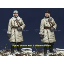 Alpine Miniatures 1/35 WWII Russian AFV Crew 2 (2 Heads)