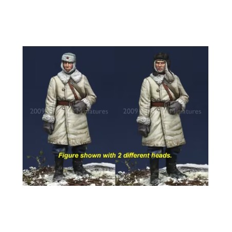 Alpine Miniatures 1/35 WWII Russian AFV Crew 2 (2 Heads)