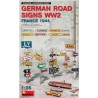 MiniArt 1/35 GERMAN ROAD SIGNS WW2 (EASTERN FRONT SET 1)