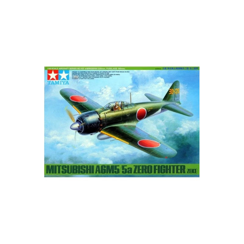 1/48 Mitsubishi A6M5/5a Zero Fighter (Zeke) Model 52/52 - Robotines