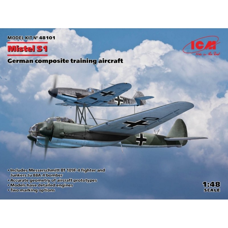 ICM 1/48 Mistel S1 aircraft model kit