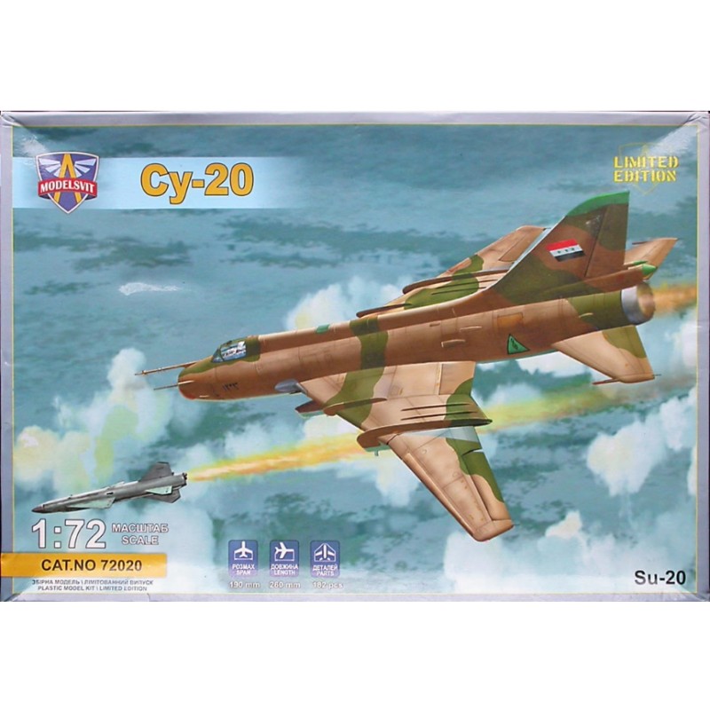 Maqueta Sukhoi Su-20 Fitter 1/72 de Modelsvit - Disponible en Robotines