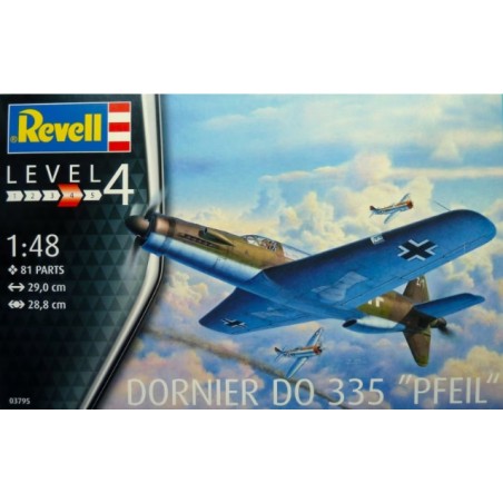 Revell 1/48 Dornier Do 335 Pfeil