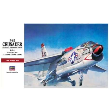 Maqueta de avion Hasegawa 1/48 F-8J Crusader