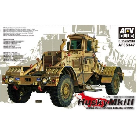 AFV Club 1/35 Husky Mk III Vehicle Mounted Mine Detector