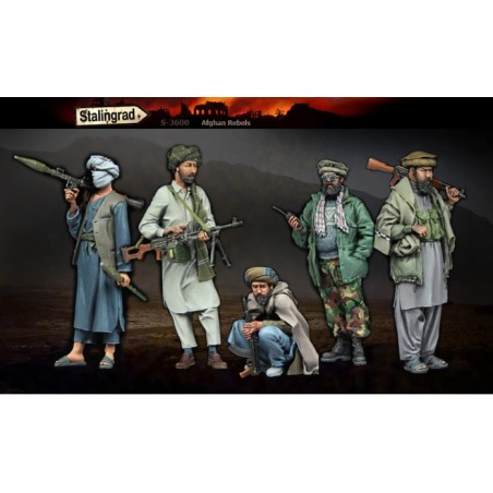 Stalingrad  Afghan Rebel Big Set (5 figures)