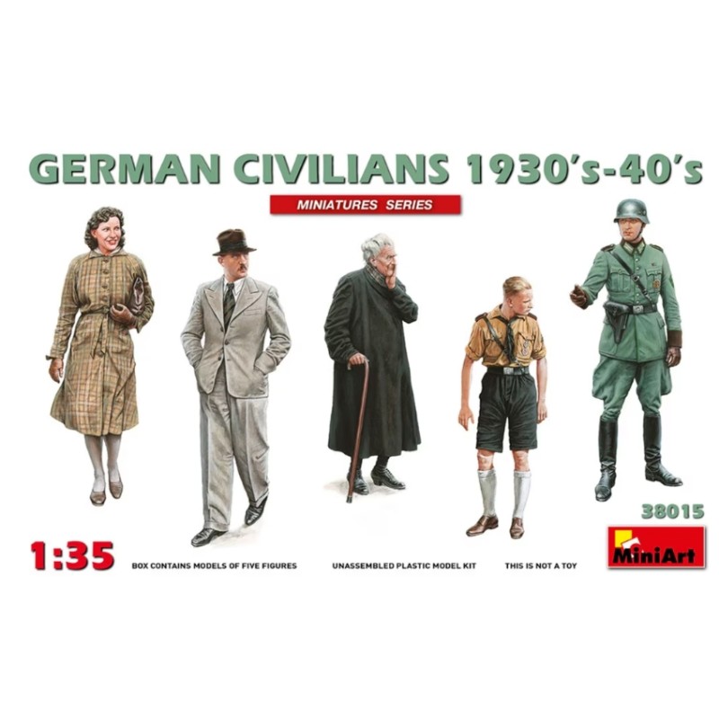 MiniArt 1/35 German Civilians (1930's-40's)