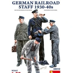 MiniArt 1/35 GERMAN RAILROAD STAFF 1930-40S