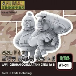 Tori Factory  1/35 WWII GERMAN GORILLA TANK CREW SET B