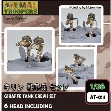 Tori Factory  1/35 GIRAFFE TANK CREWS SET