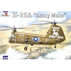 Amodel 1/72 H-25A "Army Mule" helicopter model kit