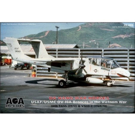 AOA Decals 1/32 Decals USAF & USMC North-American/Rockwell OV-10A Broncos (Vietnam)