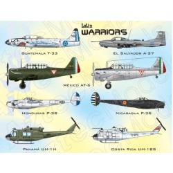 Aztec Models 1/48 Decals Latin Warriors