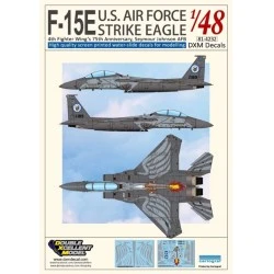 Calca DXM 1/48 F-15E U.S. Air Force Strike Eagle 4th - Robotines