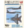 Calca DXM 1/48 F-15E U.S. Air Force Strike Eagle 4th - Robotines