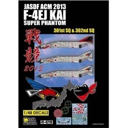 DXM Decals 1/48 JASDF F-4EJ KAI ACM 2013