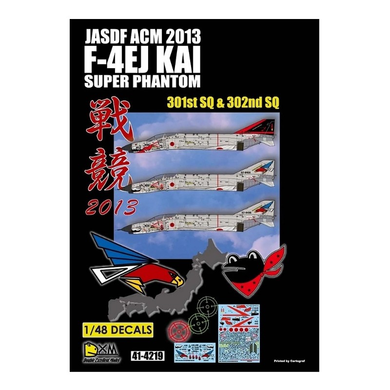 DXM Calca 1/48 JASDF F-4EJ KAI ACM 2013