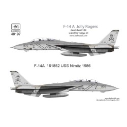 HAD 1/48 Calcas F-14A Jolly Rogers (USS Nimitz)