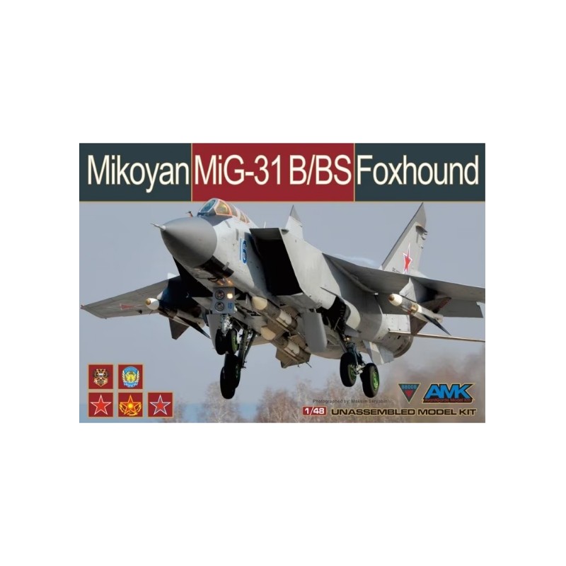 AMK 1/48 Mikoyan MiG-31B/BS Foxhound