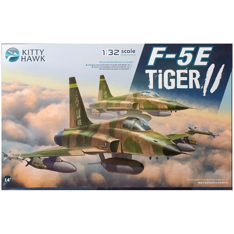 Maqueta 1/32 F-5E Tiger II de Kitty Hawk