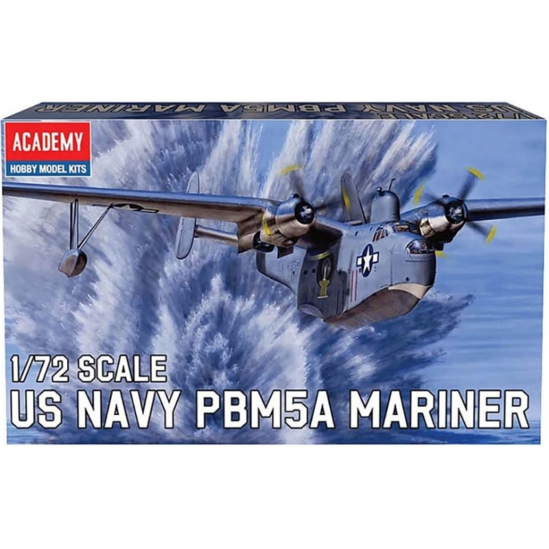 Maqueta del avión 1/72 US Navy PBM-5A Mariner de Academy