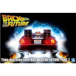 Maqueta del DeLorean Time Machine de Back to the Future Parte I, Aoshima