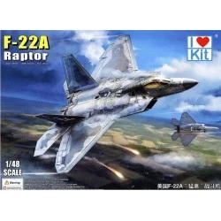 Maqueta 1/48 F-22A Raptor del fabricante I Love Kit