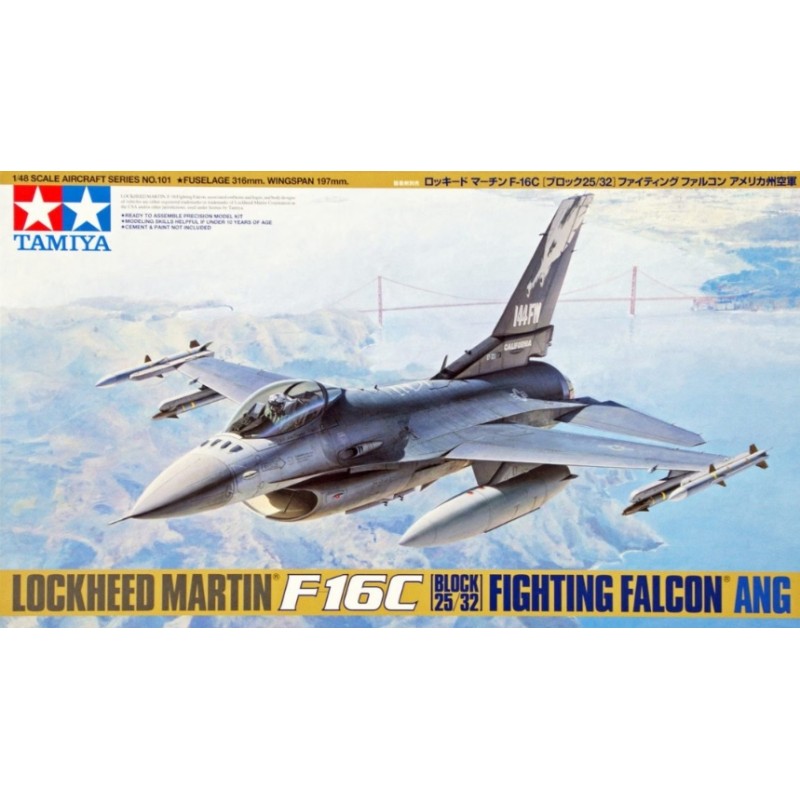 Maqueta 1/48 Lockheed Martin F-16C [Block 25/32] Fighting Falcon de Tamiya