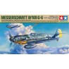 Maqueta del Messerschmitt Bf109 G-6 a escala 1/48 de Tamiya