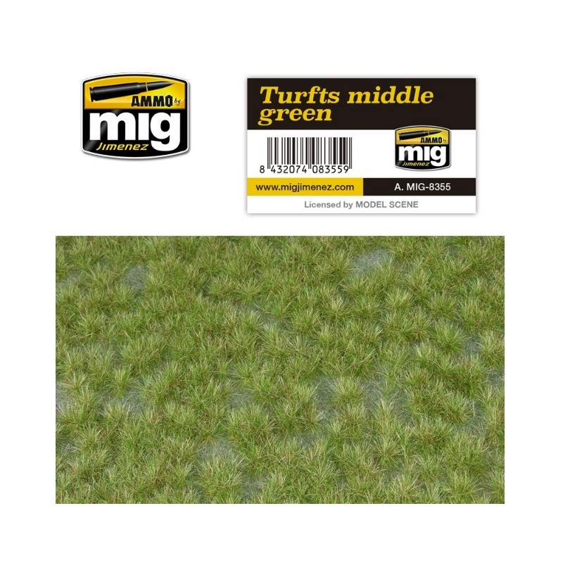 Ammo TURFS MIDDLE GREEN