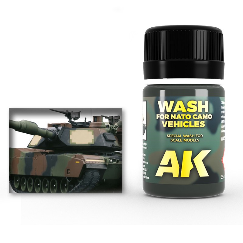 Ak-Interactive Wash For Nato Tanks