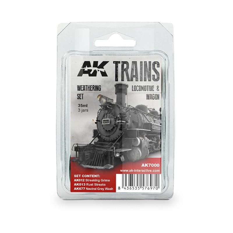 Ak-Interactive Trains locomotive & wagon