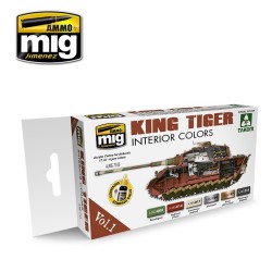 KING TIGER INTERIOR COLOR (SPECIAL TAKOM EDITION) VOL.1 - Robotines