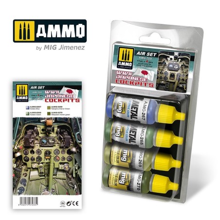 Ammo WWII JAPANESE COCKPITS SET