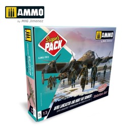 Ammo Mig SUPER PACK AVRO Lancaster and Night RAF Bombers Solution Set