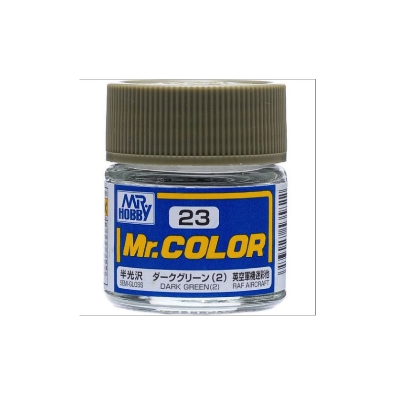 Mr-Hobby C23- Mr. Color - dark Green (2) 10ml