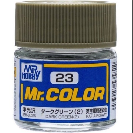 Mr-Hobby C23- Mr. Color - dark Green (2) 10ml