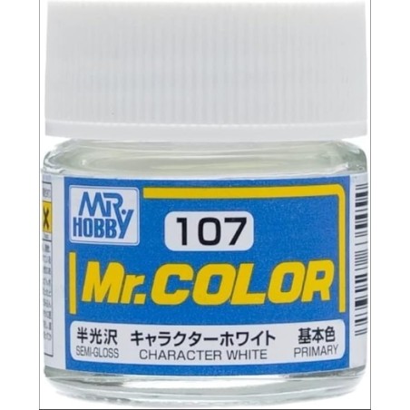 Mr-Hobby C107- Mr. Color -  character white  10ml