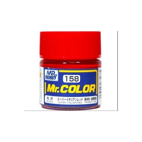 Mr-Hobby C158-Mr. Color - super italian red  10ml